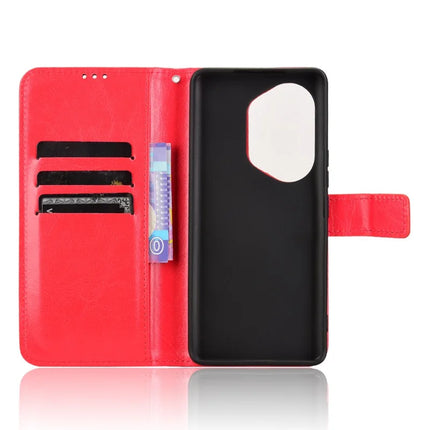 For Honor 300 Pro  /  300 Ultra Case Crazy Horse Texture PU Leather Phone Wallet Cover