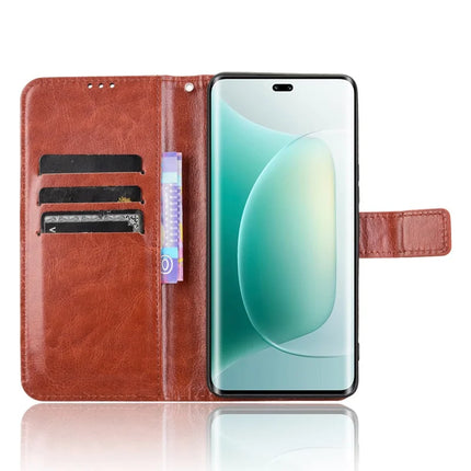 For Honor 300 Pro  /  300 Ultra Case Crazy Horse Texture PU Leather Phone Wallet Cover