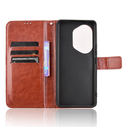 For Honor 300 Pro  /  300 Ultra Case Crazy Horse Texture PU Leather Phone Wallet Cover