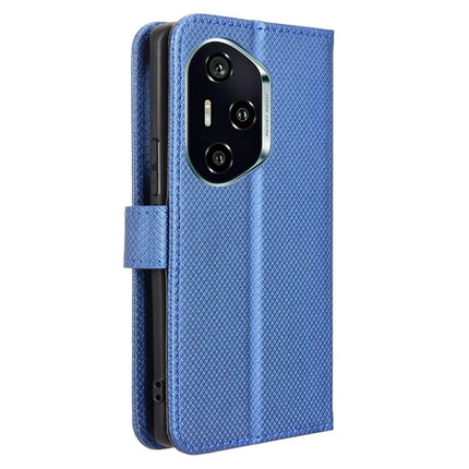 For Honor 300 Pro  /  300 Ultra Case PU Leather Diamond Texture Wallet Phone Cover