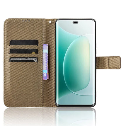 For Honor 300 Pro  /  300 Ultra Case PU Leather Diamond Texture Wallet Phone Cover