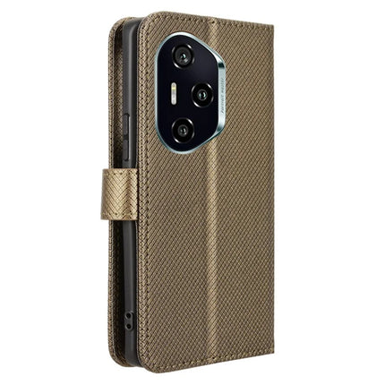 For Honor 300 Pro  /  300 Ultra Case PU Leather Diamond Texture Wallet Phone Cover