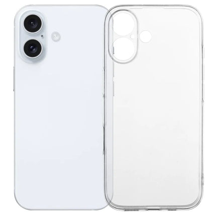 UNITHIN For iPhone 16 Plus Case Ultra Thin 0.7mm Clear TPU Anti Drop Phone Cover Precise Cutouts