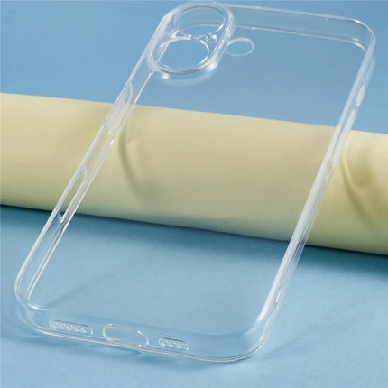 UNITHIN For iPhone 16 Plus Case Ultra Thin 0.7mm Clear TPU Anti Drop Phone Cover Precise Cutouts