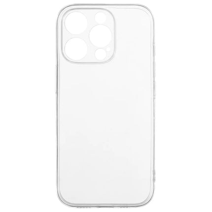 UNITHIN For iPhone 15 Pro Max Case Ultra Thin 0.7mm Clear TPU Anti Drop Phone Cover Precise Cutouts