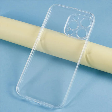 UNITHIN For iPhone 15 Pro Max Case Ultra Thin 0.7mm Clear TPU Anti Drop Phone Cover Precise Cutouts