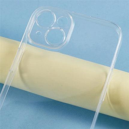 UNITHIN For iPhone 14 Case Ultra Thin 0.7mm Clear TPU Anti Drop Phone Cover Precise Cutouts