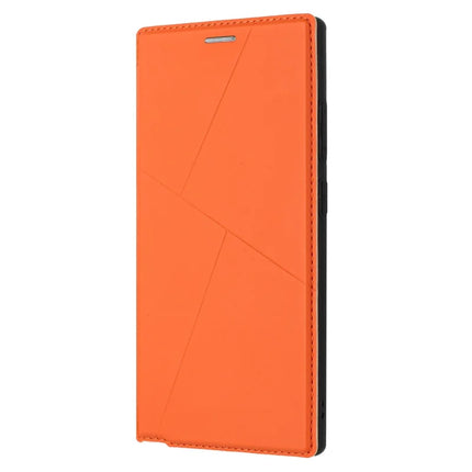 For Samsung Galaxy S23 Ultra Case Magnetic Closure Card Slot Leather Flip Phone Cover