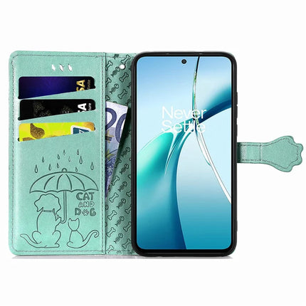 For Realme C75 Leather Wallet Case Flip Phone Cover with Cute Cat Dog Pattern