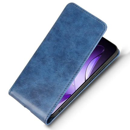 For Oppo Reno13 5G (Global) Case with Card Slot Magnetic Vertical Flip Leather Phone Cover