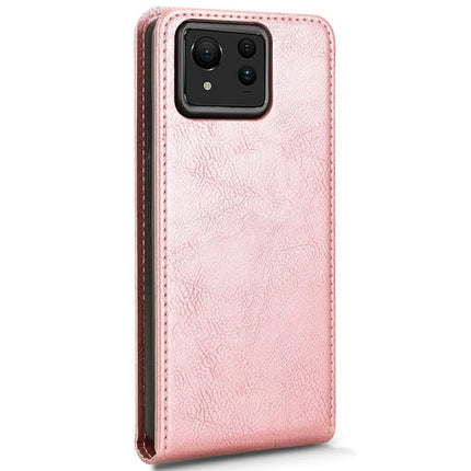 For Asus Zenfone 11 Ultra 5G Case with Card Slot Magnetic Vertical Flip Leather Phone Cover