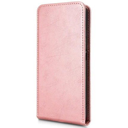 For Motorola Moto G15 Power 4G  /  G15 4G Case with Card Slot Magnetic Vertical Flip Leather Phone Cover