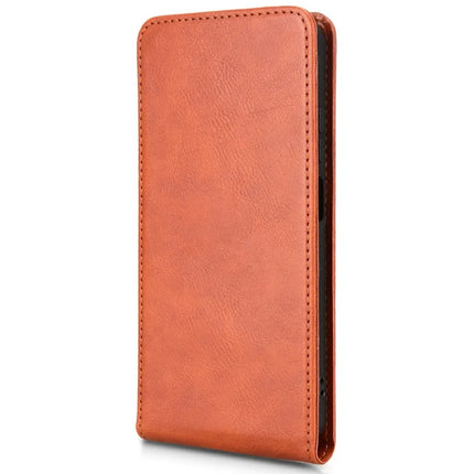 For Motorola Moto G15 Power 4G  /  G15 4G Case with Card Slot Magnetic Vertical Flip Leather Phone Cover