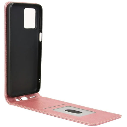 Leather Case For Motorola Moto G54 5G  /  G54 Power 5G  /  G64 5G  /  G64y 5G Magnetic Vertical Flip Phone Cover with Card Slot