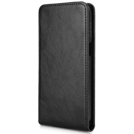 For Motorola Moto G55 5G Case with Card Slot Magnetic Vertical Flip Leather Phone Cover