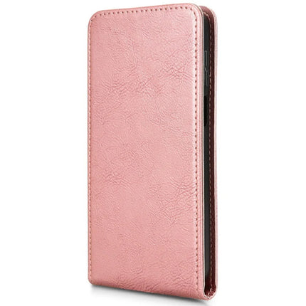 For Motorola Moto G55 5G Case with Card Slot Magnetic Vertical Flip Leather Phone Cover