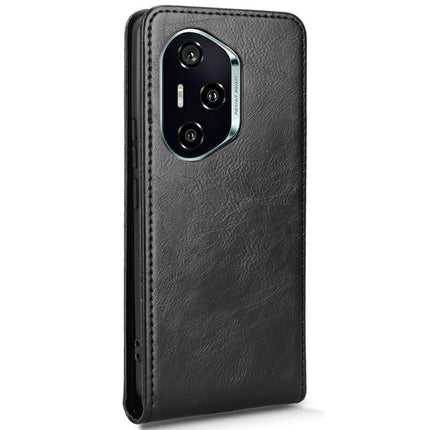 For Honor 300 Pro Case with Card Slot Magnetic Vertical Flip Leather Phone Cover