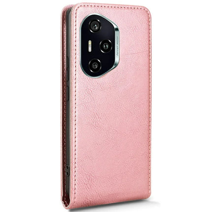 For Honor 300 Pro Case with Card Slot Magnetic Vertical Flip Leather Phone Cover