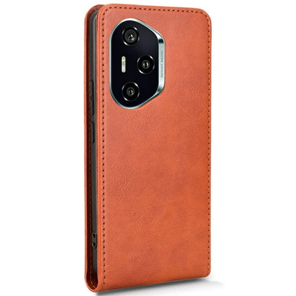 For Honor 300 Pro Case with Card Slot Magnetic Vertical Flip Leather Phone Cover