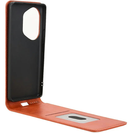 For Honor 300 Pro Case with Card Slot Magnetic Vertical Flip Leather Phone Cover