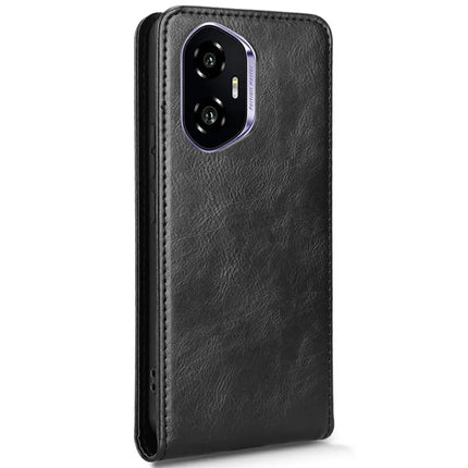 For Honor 300 Case with Card Slot Magnetic Vertical Flip Leather Phone Cover
