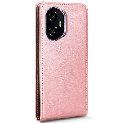 For Honor 300 Case with Card Slot Magnetic Vertical Flip Leather Phone Cover