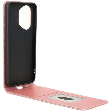 For Honor 300 Case with Card Slot Magnetic Vertical Flip Leather Phone Cover