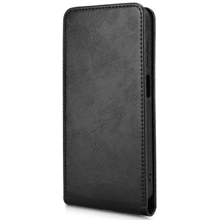 For Samsung Galaxy A16 5G  /  4G Case with Card Slot Magnetic Vertical Flip Leather Phone Cover