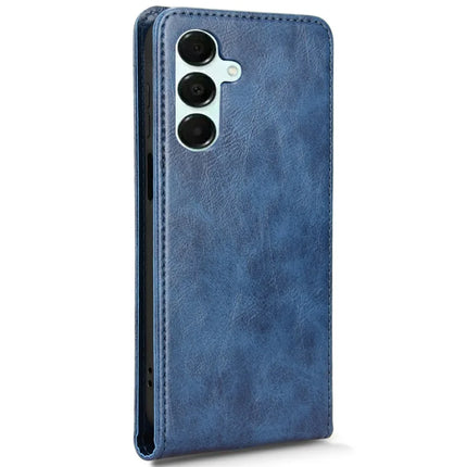 For Samsung Galaxy A16 5G  /  4G Case with Card Slot Magnetic Vertical Flip Leather Phone Cover