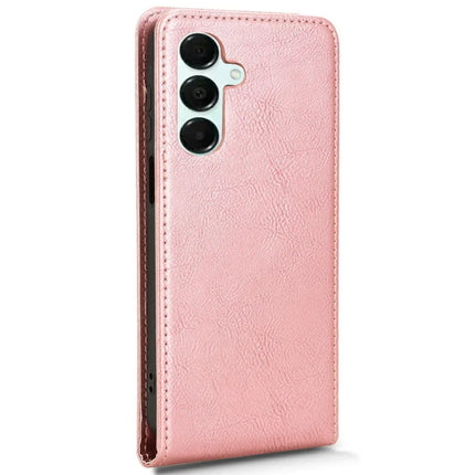 For Samsung Galaxy A16 5G  /  4G Case with Card Slot Magnetic Vertical Flip Leather Phone Cover