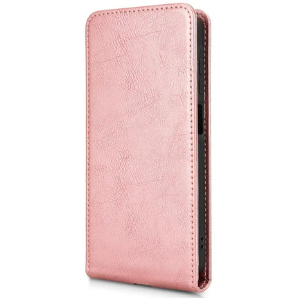 For Samsung Galaxy A25 5G (Global) (161.0 x 76.5 x 8.3mm) Case with Card Slot Magnetic Vertical Flip Leather Phone Cover