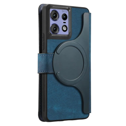 For Motorola Edge 50 Pro 5G Case CASENEO Detachable Magnetic RFID Block Leather Phone Wallet Cover