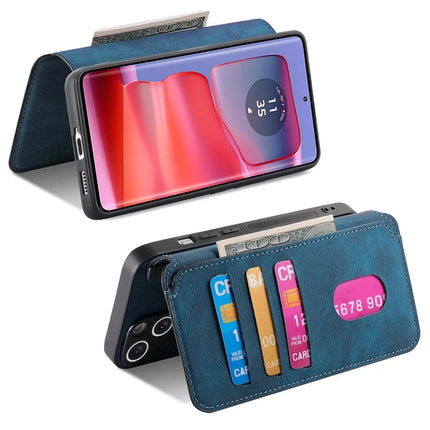 For Motorola Edge 50 Pro 5G Case CASENEO Detachable Magnetic RFID Block Leather Phone Wallet Cover