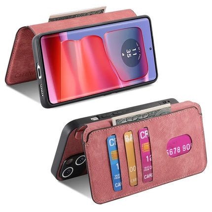 For Motorola Edge 50 Pro 5G Case CASENEO Detachable Magnetic RFID Block Leather Phone Wallet Cover