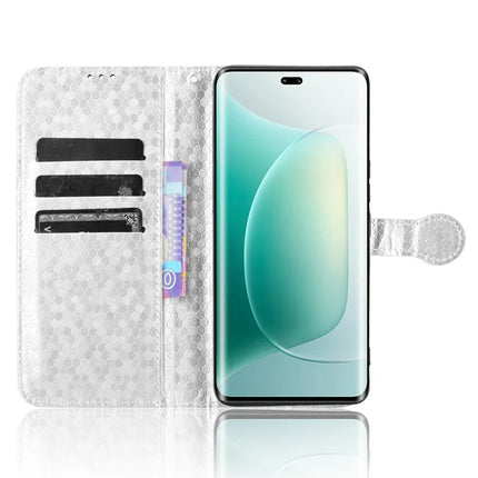 For Honor 300 Pro Wallet Case Dot Pattern Imprint PU Leather Phone Cover