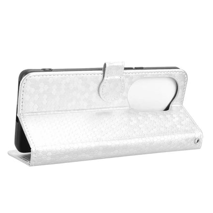 For Honor 300 Pro Wallet Case Dot Pattern Imprint PU Leather Phone Cover