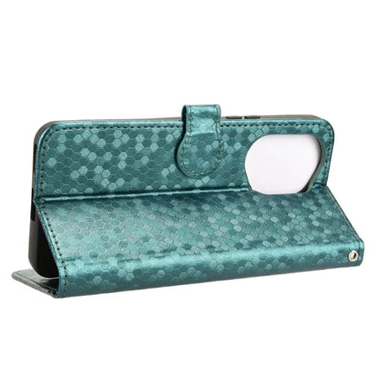For Honor 300 Wallet Case Dot Pattern Imprint PU Leather Phone Cover