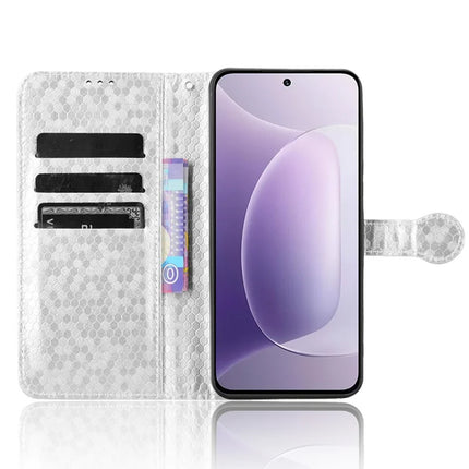 For Honor 300 Wallet Case Dot Pattern Imprint PU Leather Phone Cover