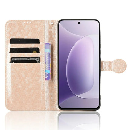 For Honor 300 Wallet Case Dot Pattern Imprint PU Leather Phone Cover