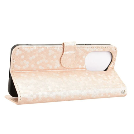 For Honor 300 Wallet Case Dot Pattern Imprint PU Leather Phone Cover
