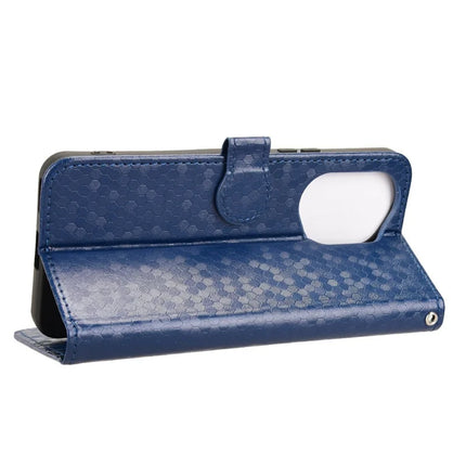 For Honor 300 Wallet Case Dot Pattern Imprint PU Leather Phone Cover