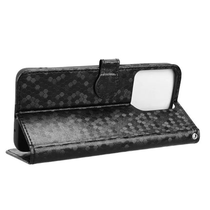 For Motorola Moto G15 4G / G15 Power 4G Wallet Case Dot Pattern Imprint PU Leather Phone Cover