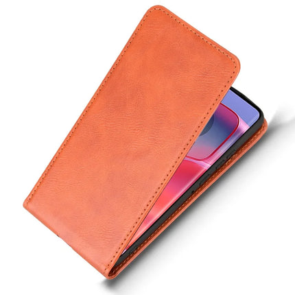 Leather Case For Motorola Edge 50 Pro 5G  /  50s Pro 5G  /  50 5G Magnetic Vertical Flip Phone Cover with Card Slot