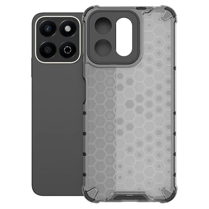 For Honor Play 60 Plus 5G Case PC + TPU Phone Cover Honeycomb Shape