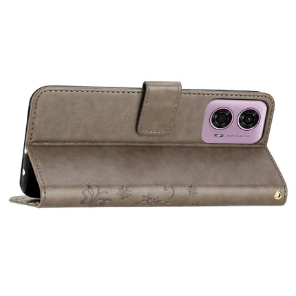 For Motorola Moto G34 5G Case PU Leather Phone Wallet Cover with Strap