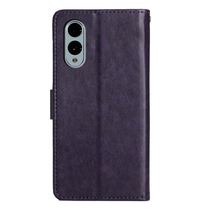 For Fujitsu Arrows We2 F-52E Case PU Leather Phone Wallet Cover with Strap