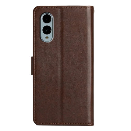 For Fujitsu Arrows We2 F-52E Case PU Leather Phone Wallet Cover with Strap
