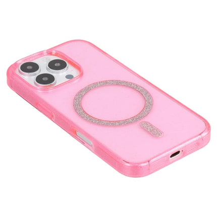 For iPhone 16 Pro Max Case Compatible with MagSafe 2.0mm PC + TPU Glitter Phone Cover