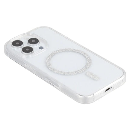 For iPhone 16 Pro Max Case Compatible with MagSafe 2.0mm PC + TPU Glitter Phone Cover