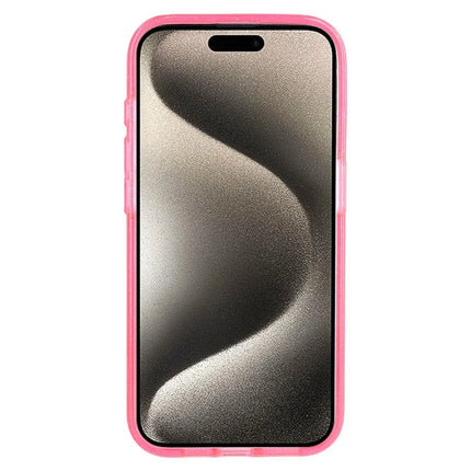 For iPhone 15 Pro Max Case Compatible with MagSafe 2.0mm PC + TPU Glitter Phone Cover